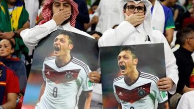 شاهد بالصور .. الجماهير العربية ترد على صورة المنتخب الألماني المستفزة