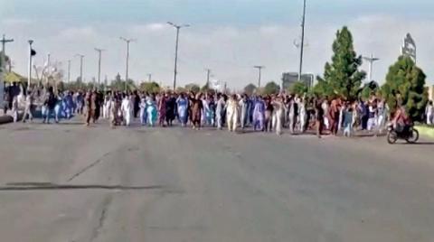 مظاهرة في بلوشستان إحياءً لـ«الجمعة الدامية»