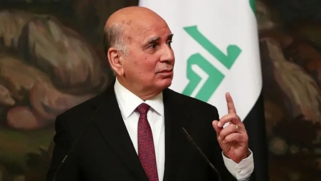 وزير خارجية العراق: نرفض تدخلات إيران وتركيا في بلادنا