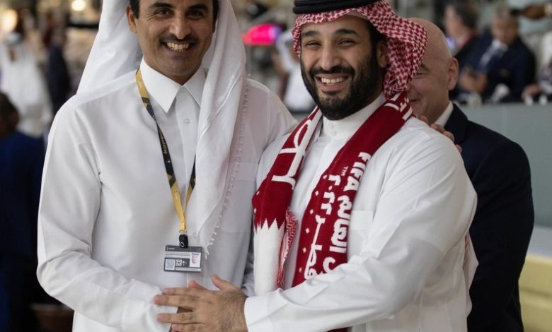 ولي العهد لأمير قطر: شكراً لحفاوة الاستقبال وكرم الضيافة - أخبار السعودية