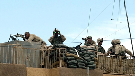 إطلاق اسم «الفلوجة» العراقية على سفينة حربية أمريكية