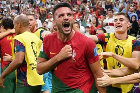 البرتغال تسحق سويسرا وتتأهل لربع النهائي
