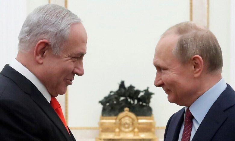 بوتين يرحب بعودة نتانياهو ويريد تعزيز التعاون مع إسرائيل