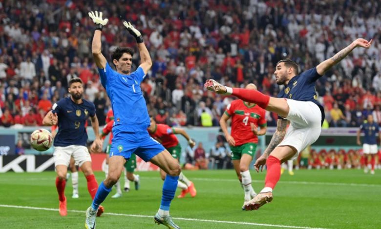 كأس العالم.. فرنسا تتقدم بهدف نظيف على المغرب في الشوط الأول