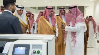 نائب أمير منطقة مكة المكرمة يدشن مبنى عمليات السعودية بمطار الملك عبد العزيز الدولي بجدة