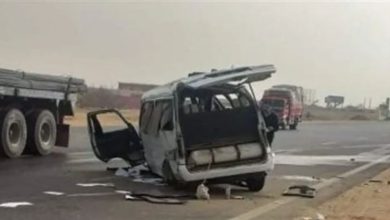 إصابة 8 سيدات في حادث بوادي النطرون