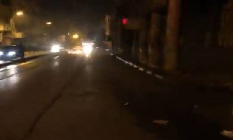 المقاومة تتصدى لقوات الاحتلال خلال اقتحامها مدينة نابلس