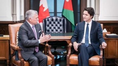 الملك ورئيس الوزراء الكندي يعقدان مباحثات في أوتاوا