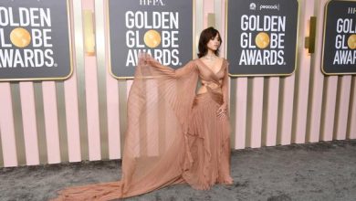 Jenna Ortega attends the 80th Annual Golden Globe Awards at The Beverly Hilton on January 10, 2023 in Beverly Hills, California. Jon Kopaloff/Getty Images/AFP