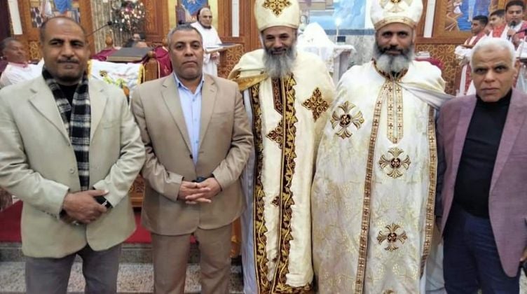 رئيس مدينة إطسا يزور الكنائس لتقديم التهنئة بعيد الميلاد المجيد