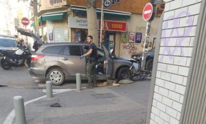 لائحة اتهام ضد فلسطيني في تهم تتعلق بالإرهاب لقيامه بدهس سائق دراجة نارية في تل أبيب
