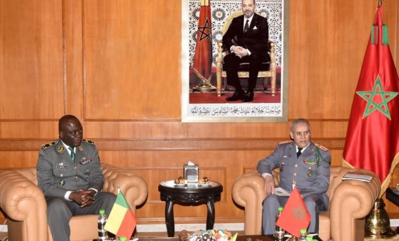 لقاء يبحث التعاون العسكري بين المغرب وبنين