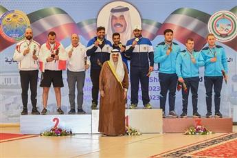 4 ميداليات متنوعة لمنتخب الكويت للرماية