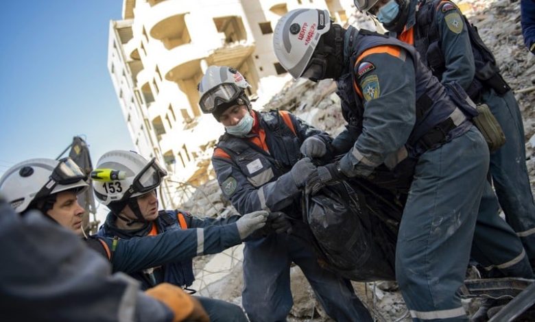 ارتفاع حصيلة قتلى الزلزال في تركيا وسوريا إلى أكثر من 11200