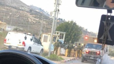 استشهاد شاب برصاص قوات الاحتلال على حاجز حوارة في نابلس