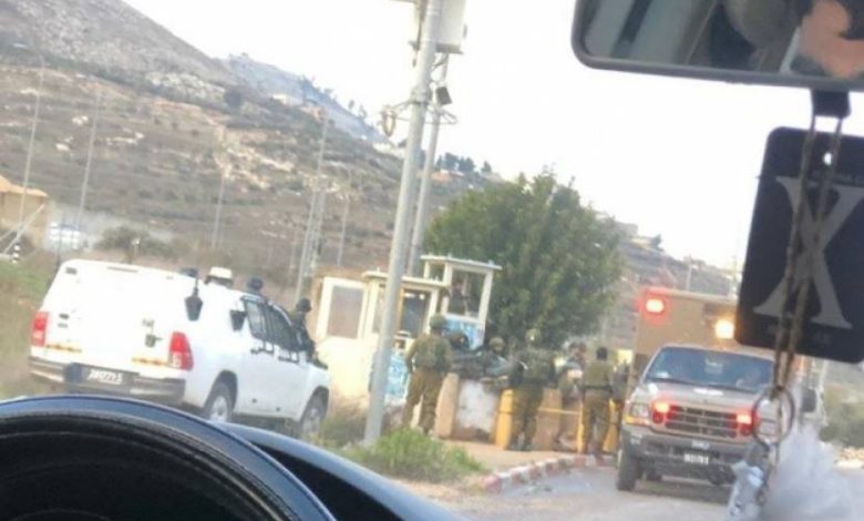 استشهاد شاب برصاص قوات الاحتلال على حاجز حوارة في نابلس