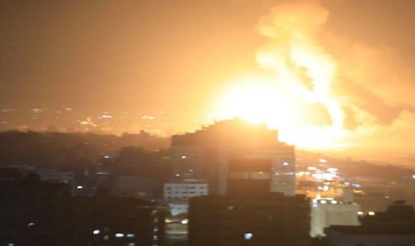 غارة إسرائيلية تستهدف مصنع صواريخ في غزة
