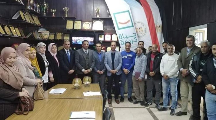 قرعة دوري الإتحاد العام لمراكز شباب مصر لكرة القدم الخماسي بالشرقية