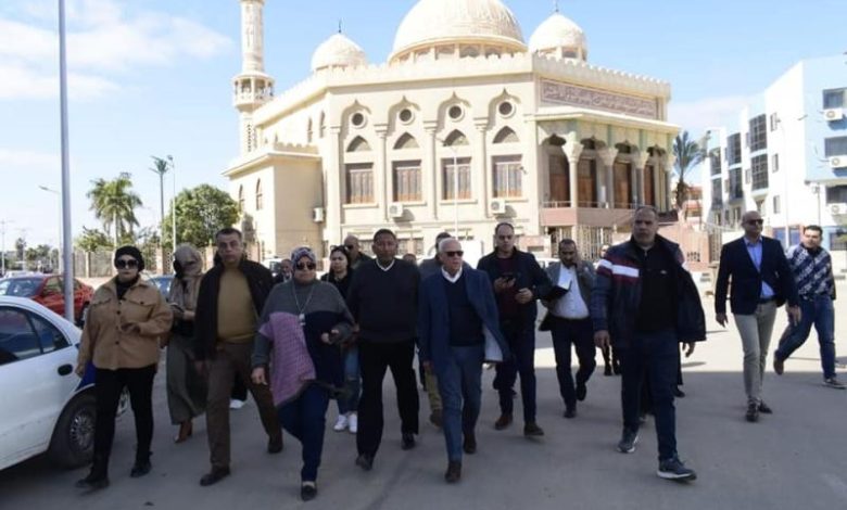 محافظ بورسعيد يوجه بإنجاز أعمال رفع كفاءة حي الزهور