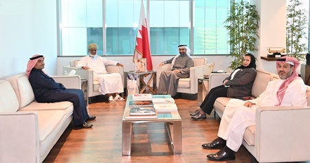 وزير الصناعة والتجارة يجتمع برئيس هيئة التقييس لدول مجلس التعاون لدول الخليج العربية