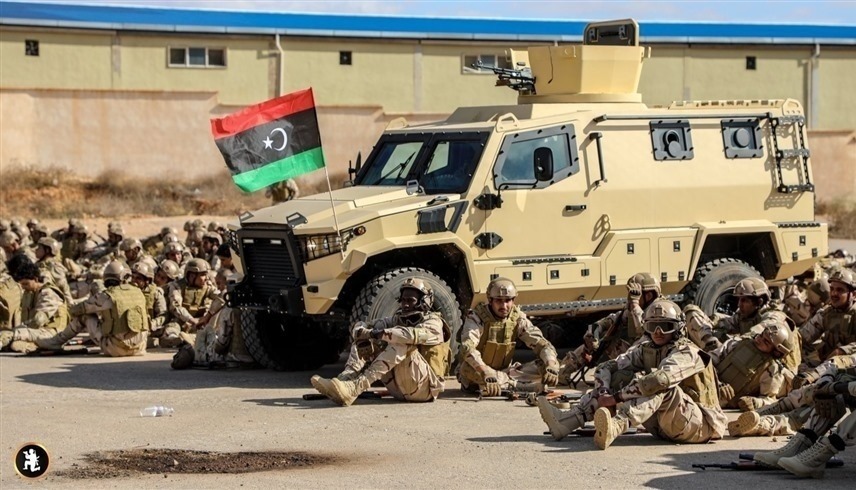 جنود من الجيش الوطني الليبي (ارشيف)