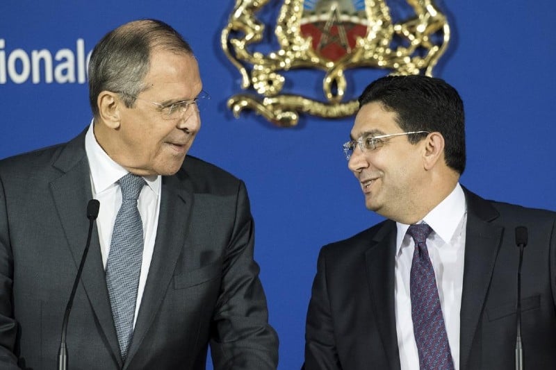 بوريطة يتباحث مع وزير الخارجية الروسي