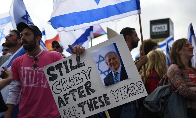 إسرائيل تترقب خطاب نتنياهو وسط إضراب عام ضد الإصلاح القضائي