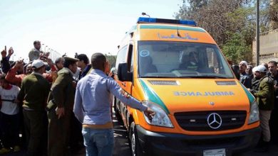 إصابة 11 شخصاً في حادث سير ببني سويف