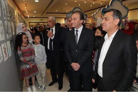 افتتاح مكتبة مركز اربد الثقافي