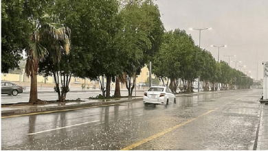 الأرصاد عن طقس الجمعة: أمطار رعدية ورياح على 6 مناطق