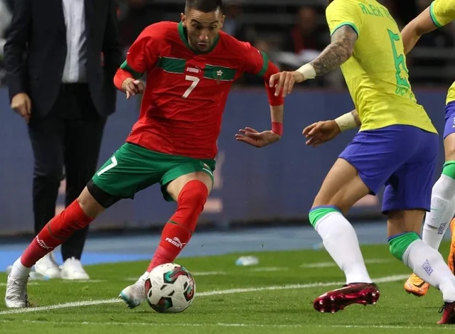 بأداء وأجواء مونديالية… المنتخب المغربي يحقق انتصارا تاريخيا على البرازيل