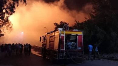 حروق متنوعة لمصابي حادث انفجار أسطوانة بوتاجاز
