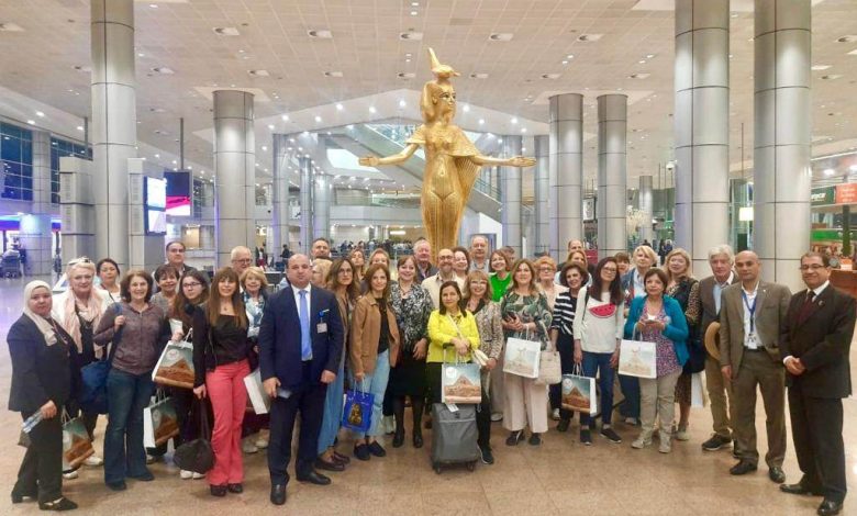 النادي الدولي للسيدات في اليونان يختار مصر لقضاء الإجازة السنوية لأعضائه هذا العام