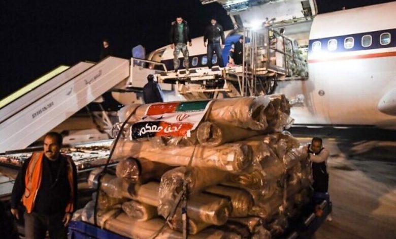 تقرير: إيران نقلت أسلحة إلى سوريا تحت غطاء طلعات جوية للمساعدة في الزلزال