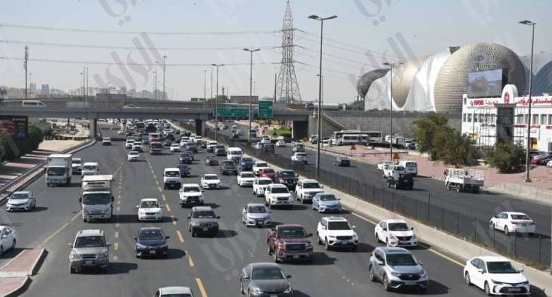شوارع الكويت «سالكة».. والازدحام يقتصر على بعض الطرق الرئيسية