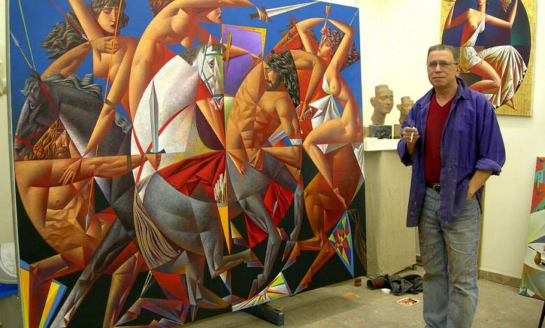 الفنان الروسي جورجي كوراسوف: قد أتعاون مع المصممين المصريين إذا اهتموا بحماية الملكية الفكرية