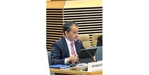 سفيرنا لدى بلجيكا الكويت لم تتوان عن واجبها في مد يد العون والمساعدة للشعب الفلسطيني