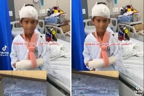 فيديو يوثق لحظات مرعبة لسيارة تدهس ثلاثة أطفال في السعودية