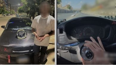 كشف ملابسات فيديو قيادة مواطن لسيارة دون عجلة القيادة في القاهرة