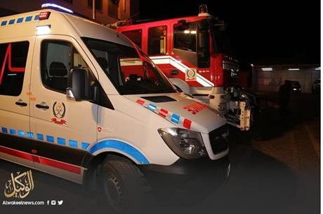 وفاة طفلين إثر حريق شقة في عمان