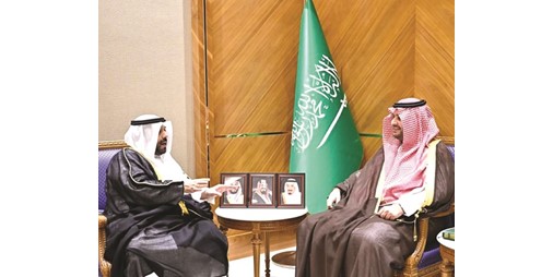 الناصر بحث مع تركي بن محمد تعزيز العلاقات الكويتية ـ السعودية
