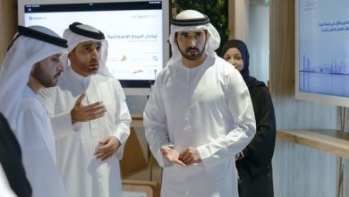 حمدان بن محمد يطلق استراتيجية دبي الرقمية. الصورة من الحساب الرسمي للشيخ حمدان على تويتر