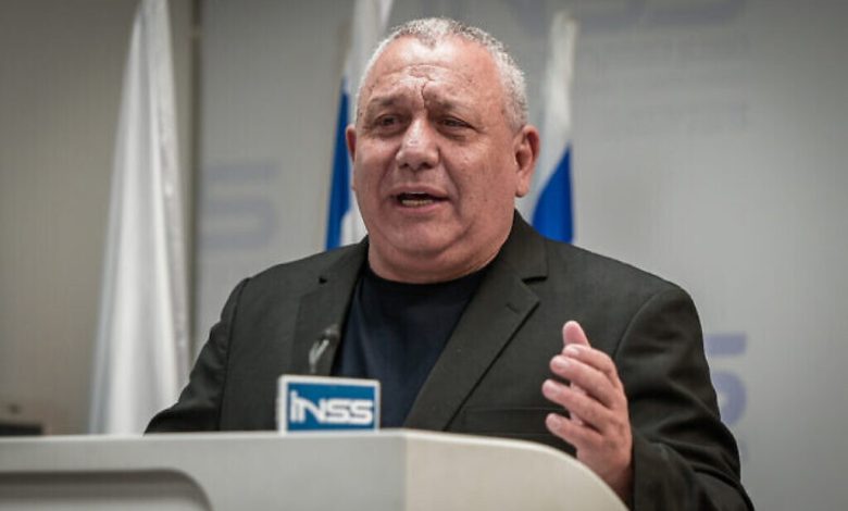 رئيس الأركان الأسبق: طُلب من إسرائيل مهاجمة داعش في 2015