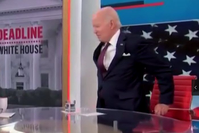 “غرائب بايدن”.. الرئيس الأمريكي ينهي مقابلة تليفزيونية بطريقة عجيبة