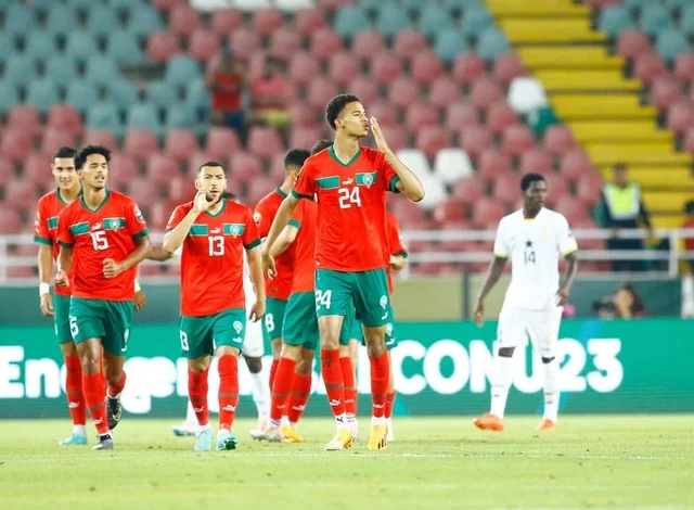 كأس إفريقيا للأولمبيين: المنتخب المغربي يقسو على غانا بخماسية ويتأهل إلى نصف النهائي