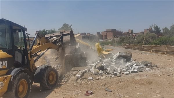 إزالة 68 حالة تعدٍ بالبناء المخالف على الأراضي الزراعية وداخل الحيز العمراني خلال إجازة عيد الأضحى المبارك
