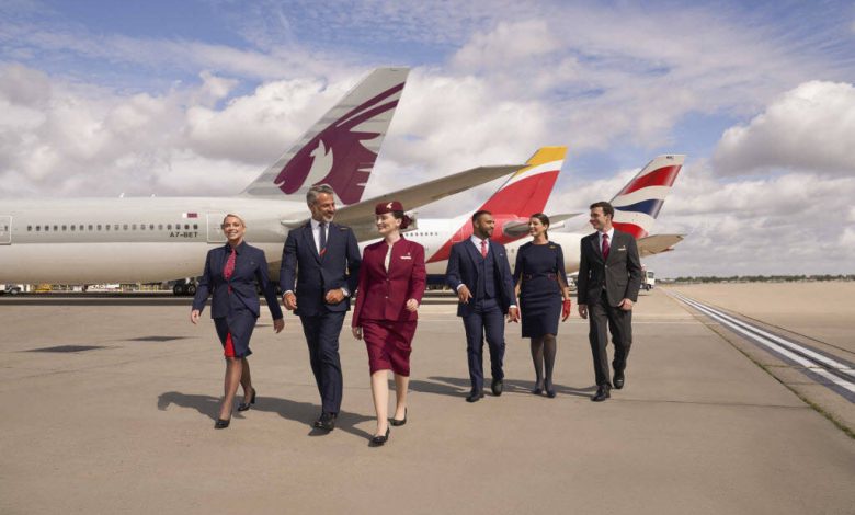 الإسبانية تنضم للخطوط القطرية والبريطانية في تحالف مشترك بين شركات الطيران