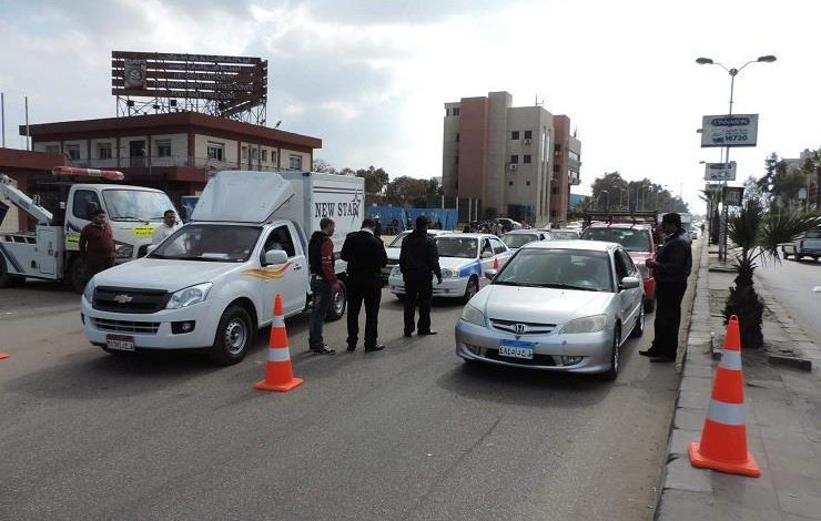 ضبط 632 مخالفة متنوعة في حملات أمنية لتحقيق الانضباط المروري بالإسكندرية