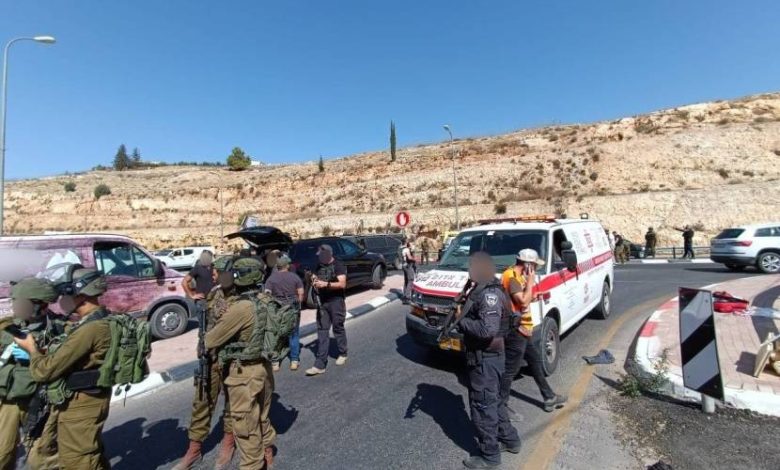 عملية إطلاق نار قرب بيت لحم: إصابة 3 مستوطنين أحدهم بجروح خطيرة