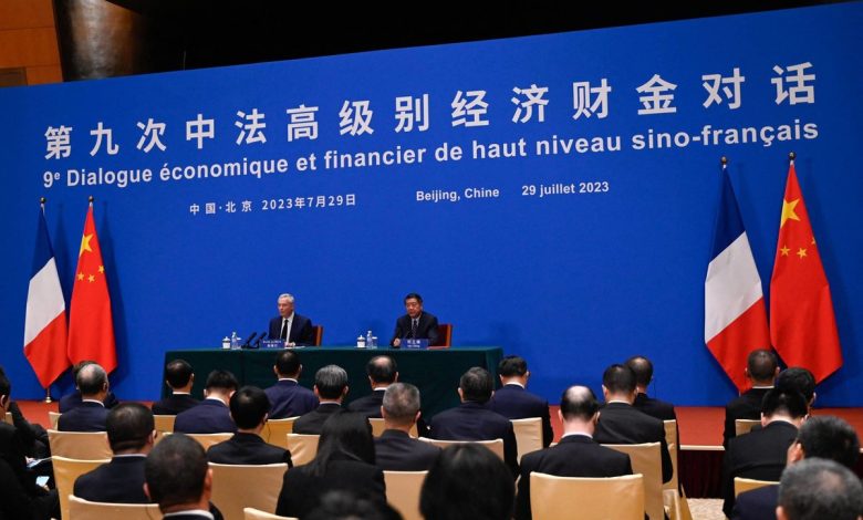 فرنسا ترفض «فكّ الارتباط» عن الاقتصاد الصيني